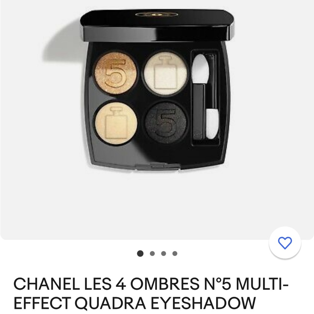 NWT Chanel limited edition Les 4 Ombres Eyeshadow in Chanel No. 5